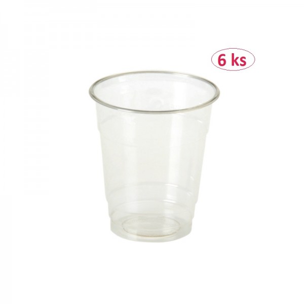 Jednorazový pohár 200ml, 6ks 24430