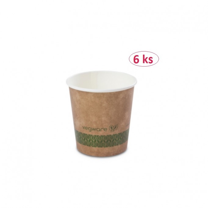 Eko pohár na kávu 180ml , 6ks KV-6