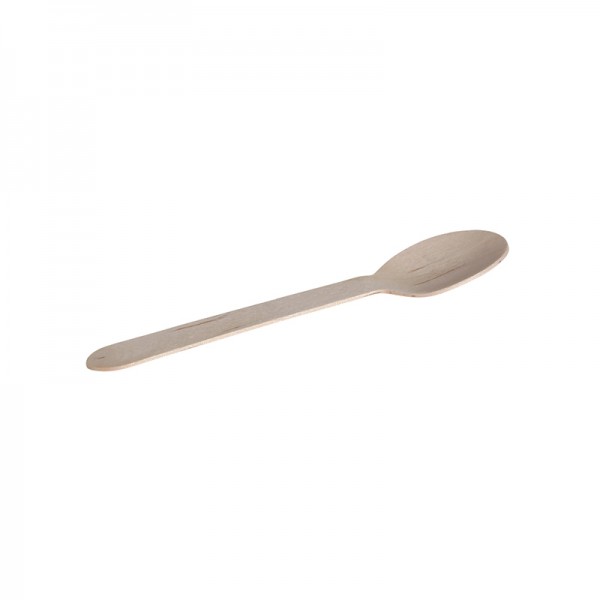 Jednorazová drevená smart-line lyžica 16cm, 100ks 11970