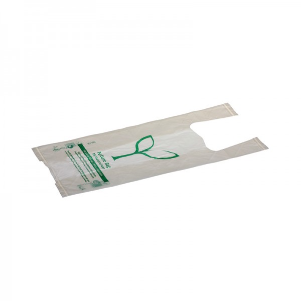 Bioplastová taška s potlačou na rolke,  rolka120ks 12965