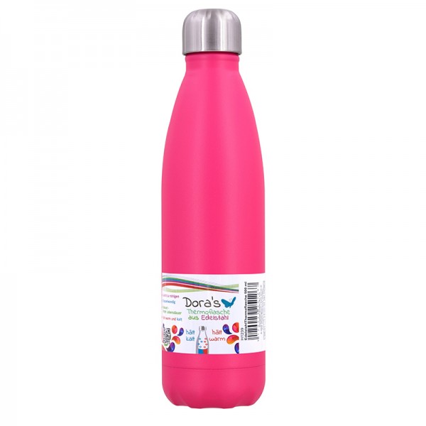 Antikorová termofľaša 0,5 l, ružová H1239-07