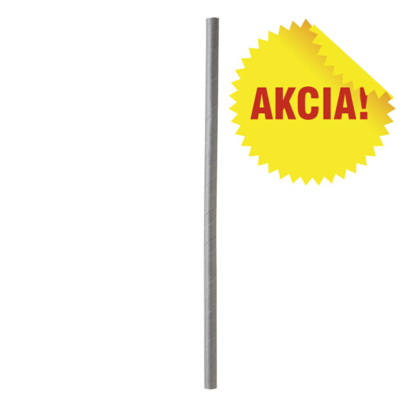 Nápojová slamka papierová 23 cm Ø 8mm, 100ks 193001