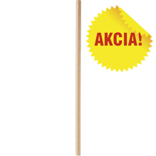 Nápojová slamka papierová 23 cm Ø 8mm, 100ks 193003