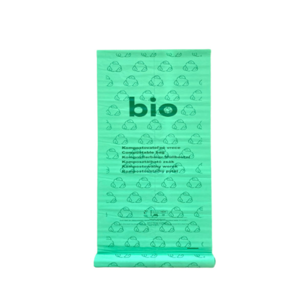 Bioplastové vrecká do koša 35l, 15ks FL-K35