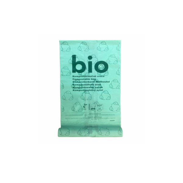Bioplastové vrecká do koša prémium 10l, 25ks FL-K10
