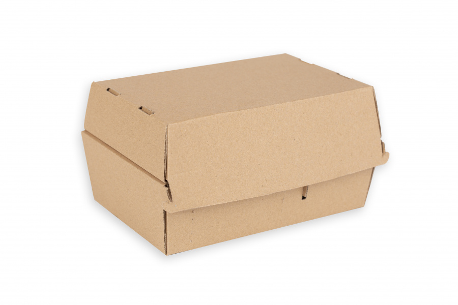 Ekologický box na hamburger DOUBLE 2800ml, 100ks BUR-B